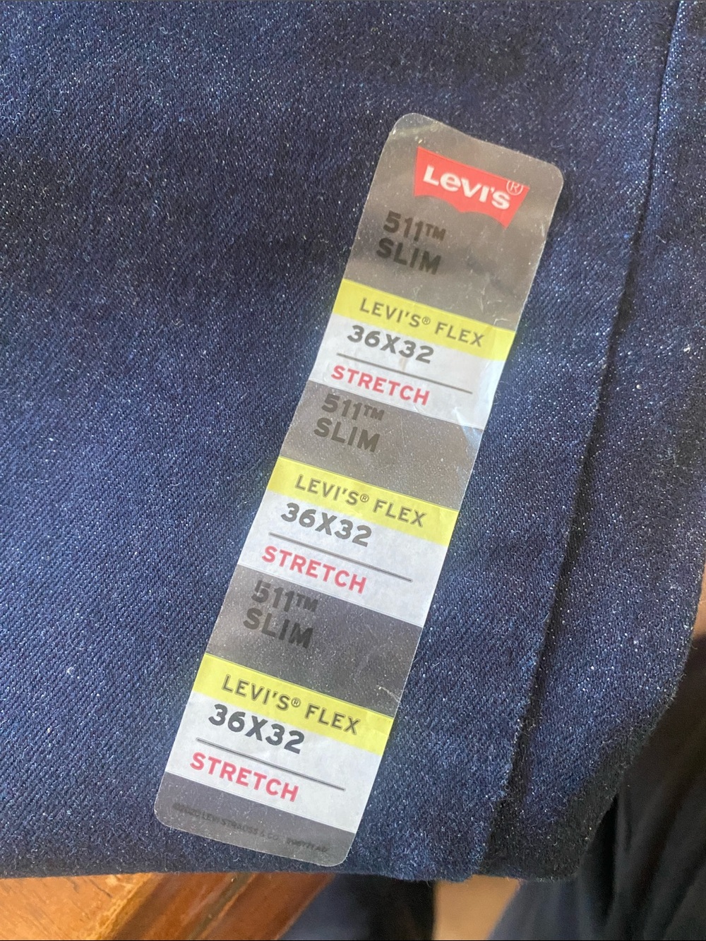 Levi's Slim Fit Jeans in Deep Indigo - Picture 3 of 4